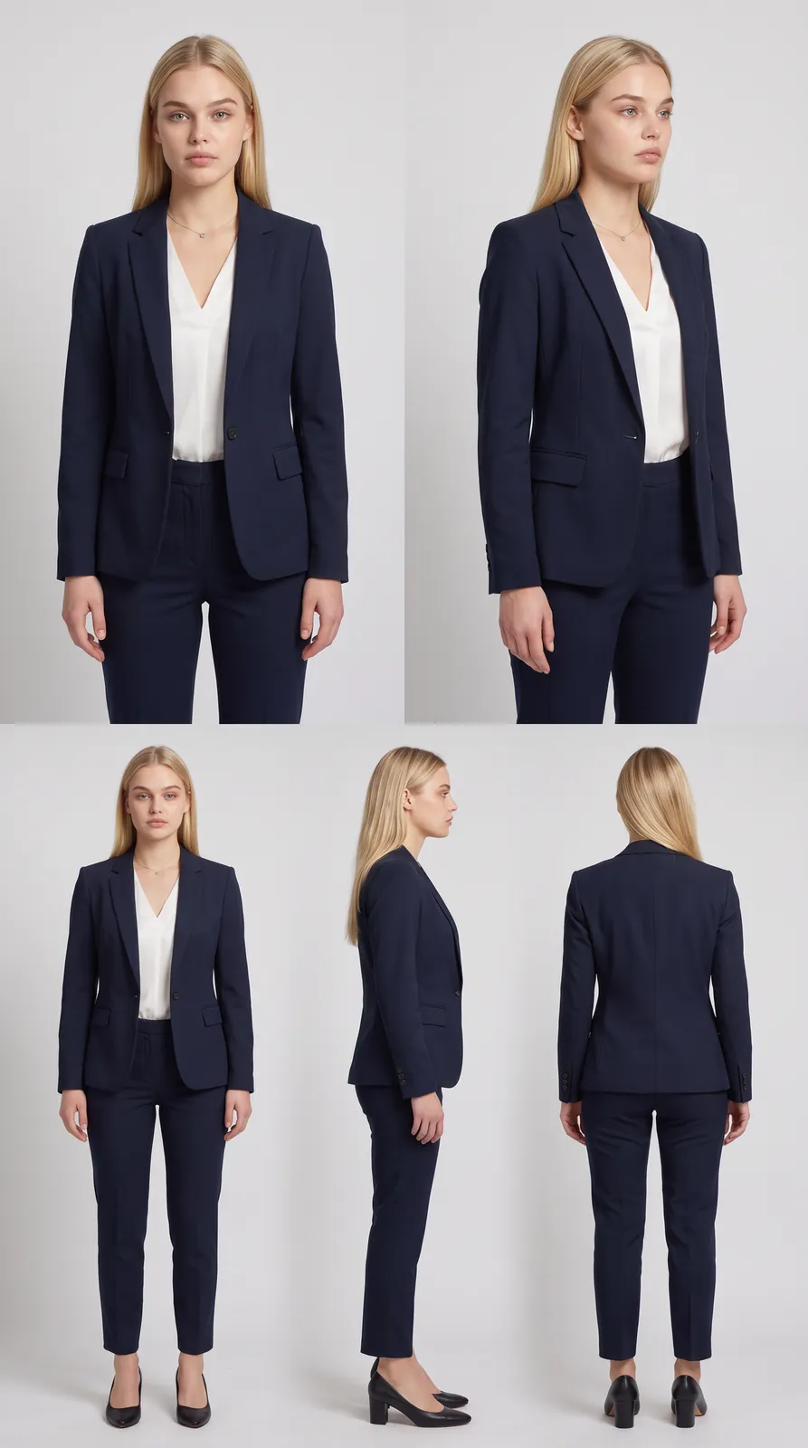 Charakterkarte: Outfit und Blickwinkel